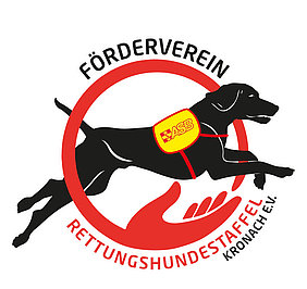 Logo Förderverein Rettungshundestaffel Kronach e. V.