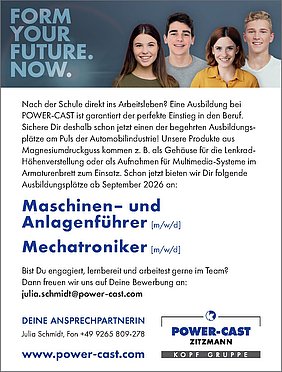 AVP24 gestaltete Anzeige