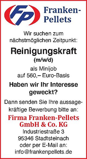 AVP24 gestaltete Anzeige