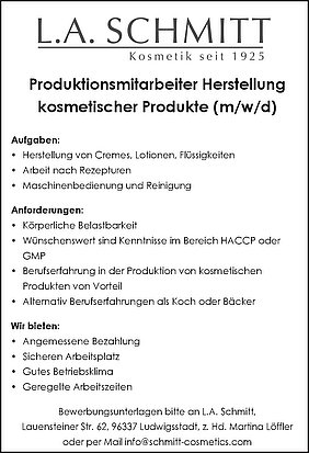 AVP24 gestaltete Anzeige