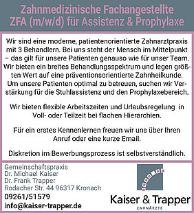 AVP24 gestaltete Anzeige