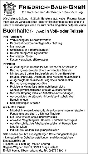 AVP24 gestaltete Anzeige