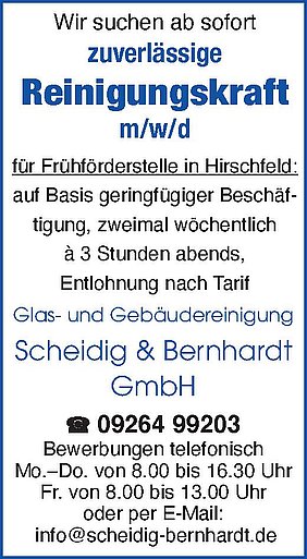 AVP24 gestaltete Anzeige