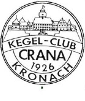 Wappen des Kegel-Clubs Crana 1926 Kronach