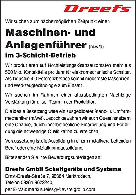 AVP24 gestaltete Anzeige