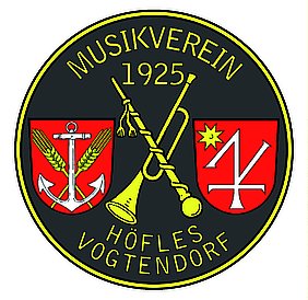 Wappen des Musikvereins 1925 Höfles Vogtendorf