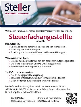 AVP24 gestaltete Anzeige